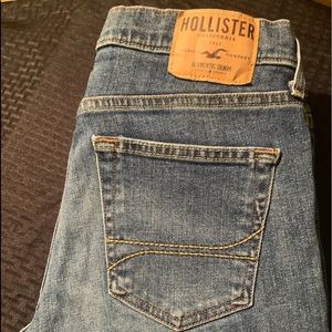 Hollister slim straight denim jeans